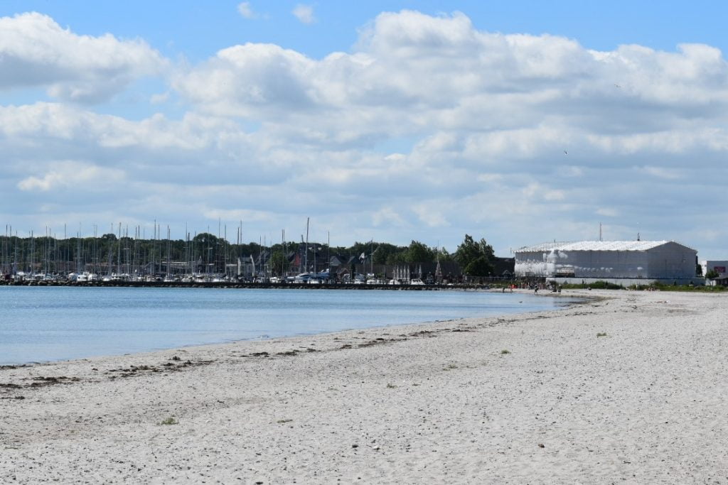 Hotel fra stranden